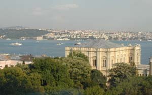 View of the Bosphorus from Swissôtel Istanbul
